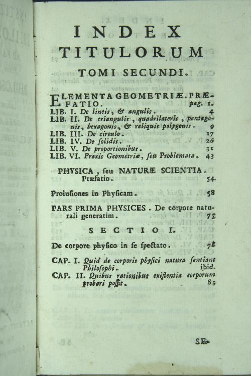 Institutiones philosophicae ad faciliorem Noel-um ac recentiorum philo-sophorum lectionem comparatae opera et studio V. 