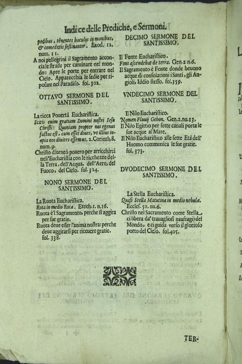 Settimana sancta nella quale si meditano tre punti cioe it Salvatore appassionato ostia consacrata la Vergine addolorata del padre Lodovico Monachode chierici minori messinese.