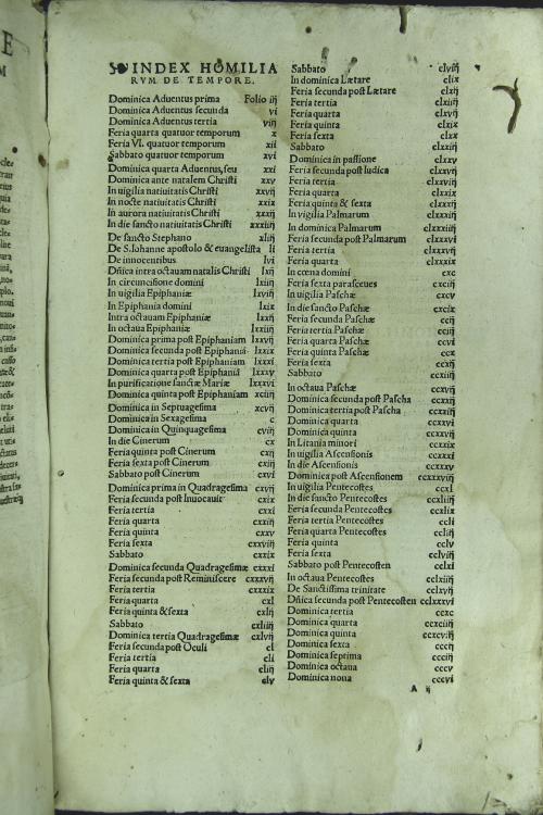 HOMILIAE, I HOC EST, SERMONES SIVE I conciones ad populum, praestantissimorum I ecclesiae catholicae doctorum, primum ab AlIcuino leuita iussuCAROL! MAGNI ...
