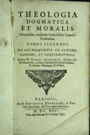 2: De sacramentis in genere, baptismo, et confirmatione