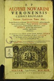 2: Tomus alter in quo sacrae, ac prophanae eruditionis opibus augendis multa producuntur... Ex manuscriptis etiam codicibus quaedam veterum auctorum Lipsana non antea visa luci committunturv