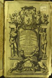 Vlyssis Aldrouandi patricij Bononiensis Quadrupedum omnium bisulcorum historia. Ioannes Cornelius Vteruerius Belga colligere incaepit. Thomas Dempsterus Baro a Muresk Scotus i.c. perfecte absoluit. Hieronymus Tamburinus in lucem edidit 