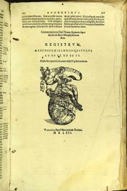 S. Thomae Aquinatis Praeclarissima commentaria in duodecim libros Metahpysicorum\|! Aristo. cum duplici textus tralatione, antiqua scilicet et noua, recens addita Bessarionis cardinalis diligentissime recognitis: F. Bartholomaei Spinae
