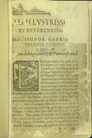 "Croniche de gli ordini instituiti dal p.s. Francesco. Volume primo (-secondo), della prima parte. Che contiene la sua vita, la sua morte, et i suoi miracoli. Composte dal r.p.f. Marco da Lisbona in lingua portughese