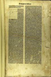 Biblie vna cum postillis venerandi viri ordinis minorum fratris Nicolai de lyra